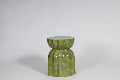Handprinted side table! HC16233