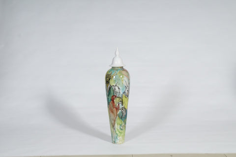 Handprinted Vase! HC16363