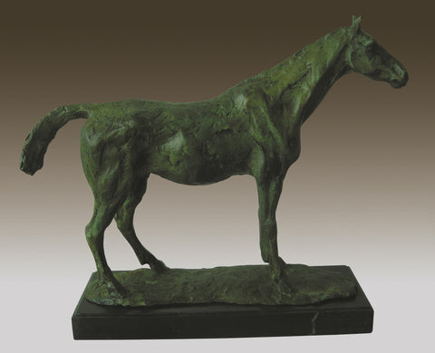 Statue Bronze Sculpture of  Horse Art Deco
